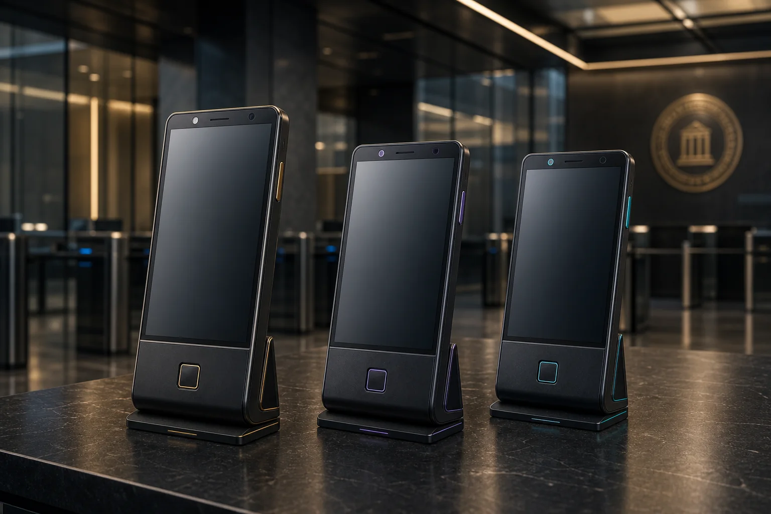 Meridian Phone trusted identity terminal family in an institutional product setting